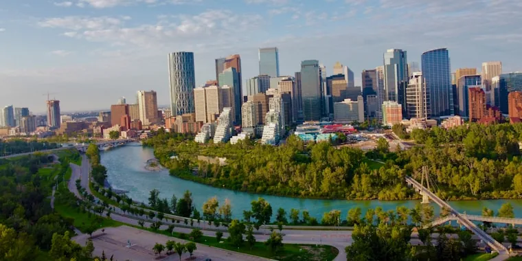Calgary downtown skyline